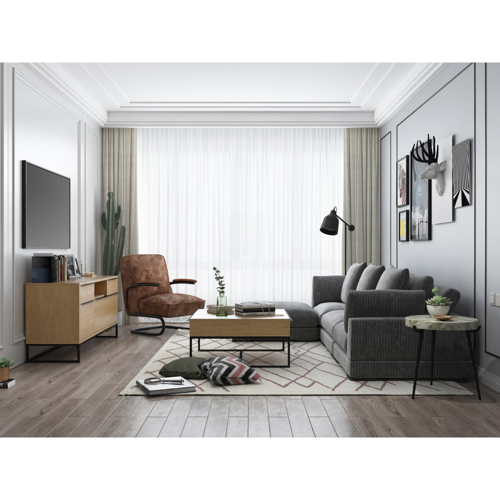 Scandinavian Nevada Coffee Table - Brown