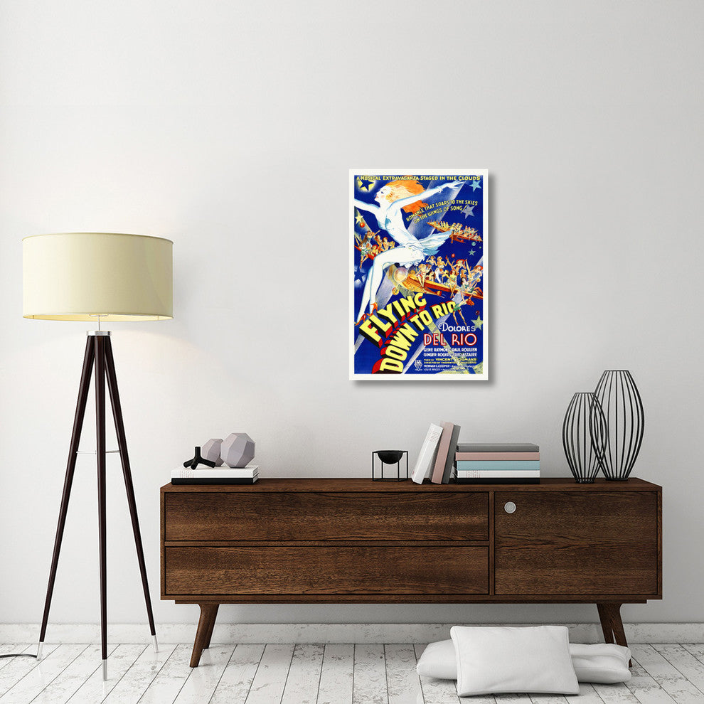 "Flying Down To Rio" Stretched Canvas Giclee by Hollywood Photo Archive, 24x36"