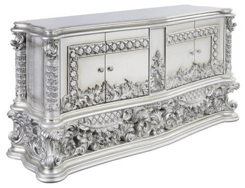 Acme Valkyrie Dresser Antique Platinum Finish