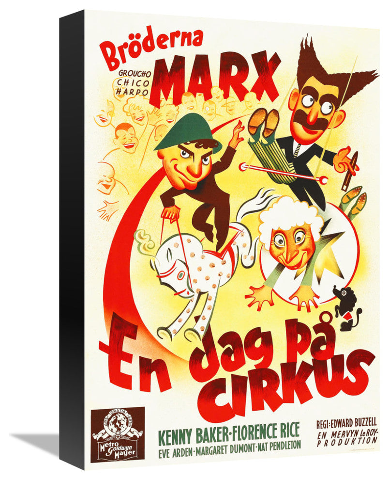 Marx Brothers, Swedish, At The Circus 01, 11x16