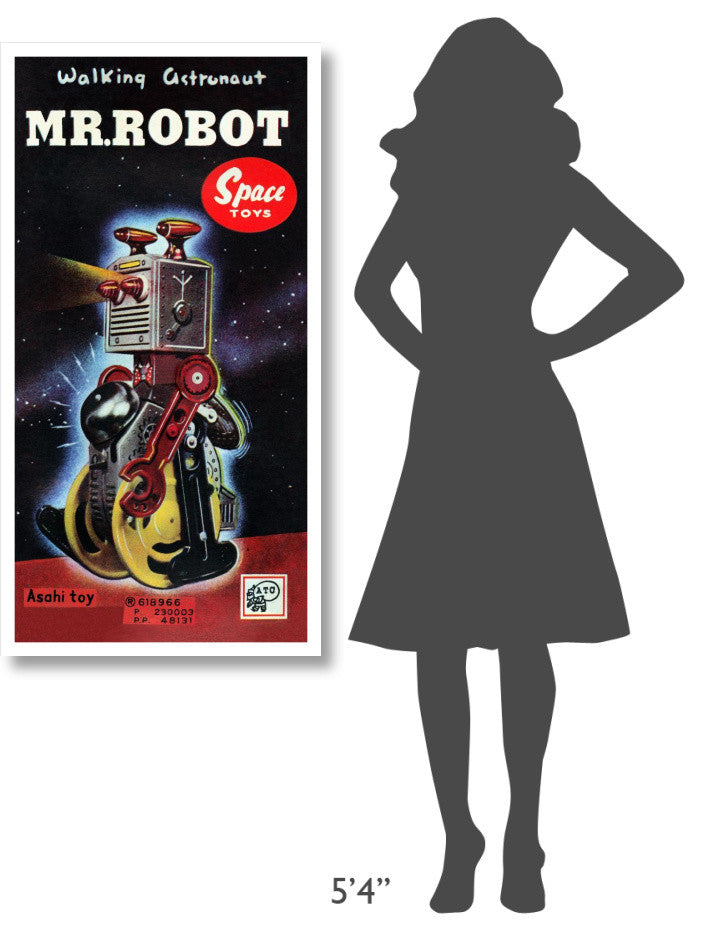 "Mr. Robot" Digital Paper Print by Retrobot, 24"x46"