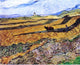 Vincent Van Gogh A Field and Ploughman and Mill Wall Decal