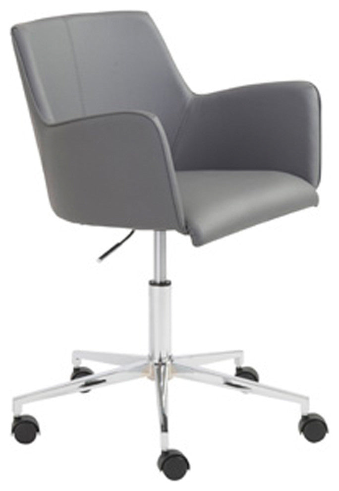 Sunny Pro Office Chair, Gray With Chrome Base, Gray