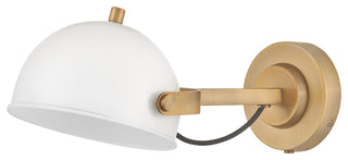 Hinkley Spence Medium Adjustable Single Light Sconce, Chalk White