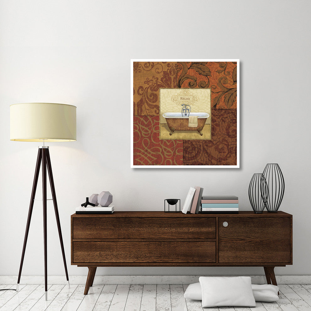 "Spice Bath I" Digital Paper Print by Daphne Brissonnet, 42"x42"