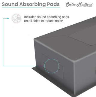 Rivage 45x19" Single Basin Undermount Kitchen Workstation Sink