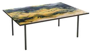 Etna Rectangle Coffee Table, Sahara Gold