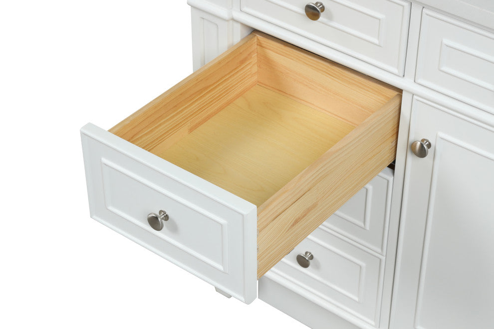 Winston 60" Single Vanity, White