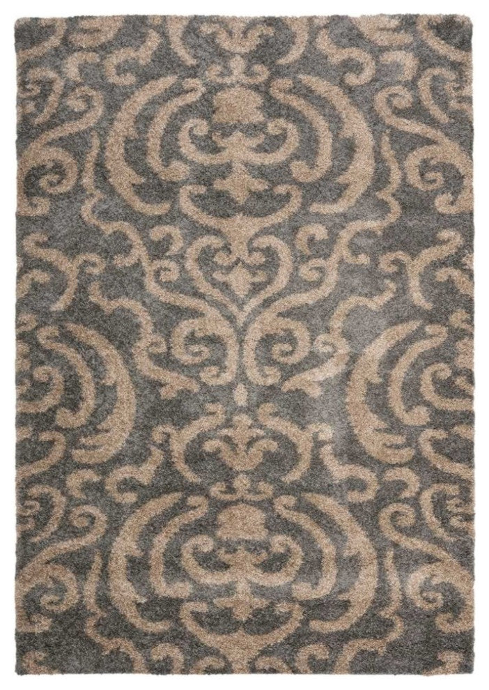 Safavieh Shag 450 SG462-8013 5' Square Gray Rug