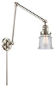 Canton Swing Arm With Switch, Polished Nickel, Seedy, Seedy