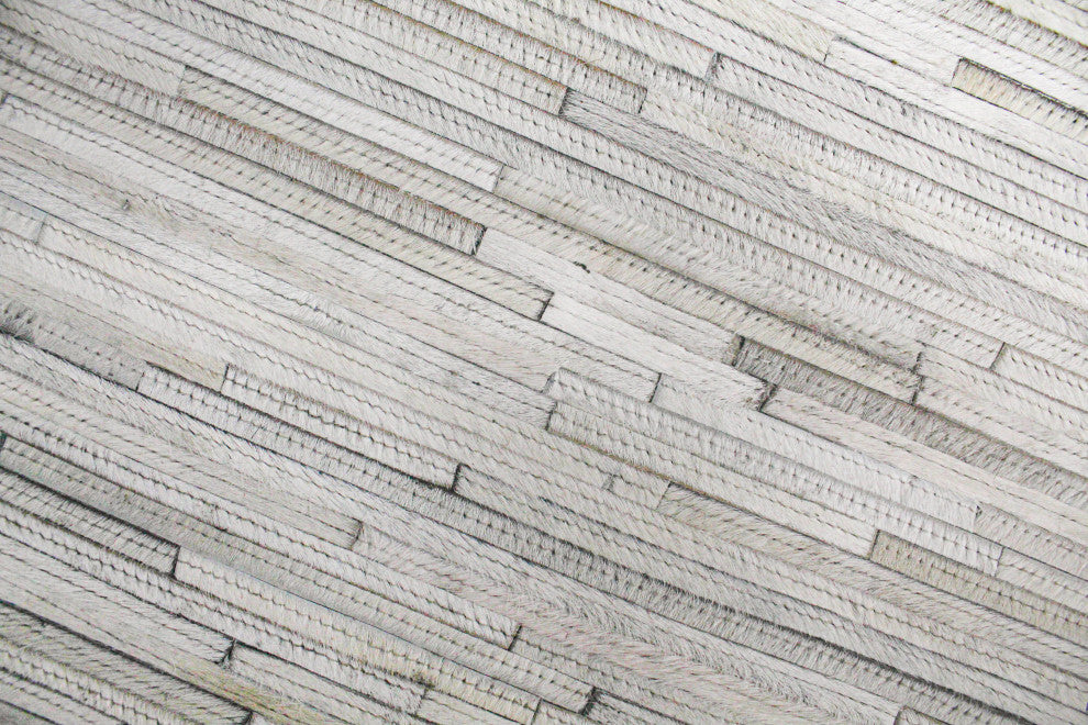 Neon Area Rug White 5' X 8'