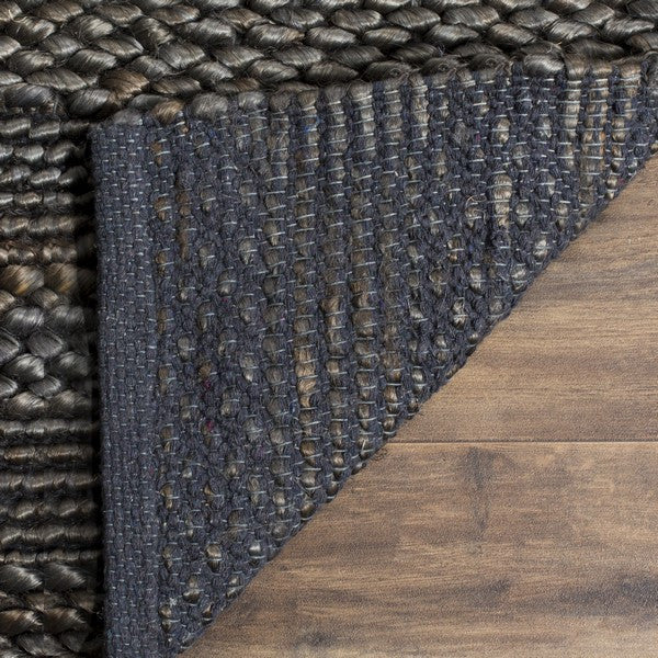 Safavieh Natural Fiber Nf212C  Rug, Charcoal, 2'3"x12'0" Runner