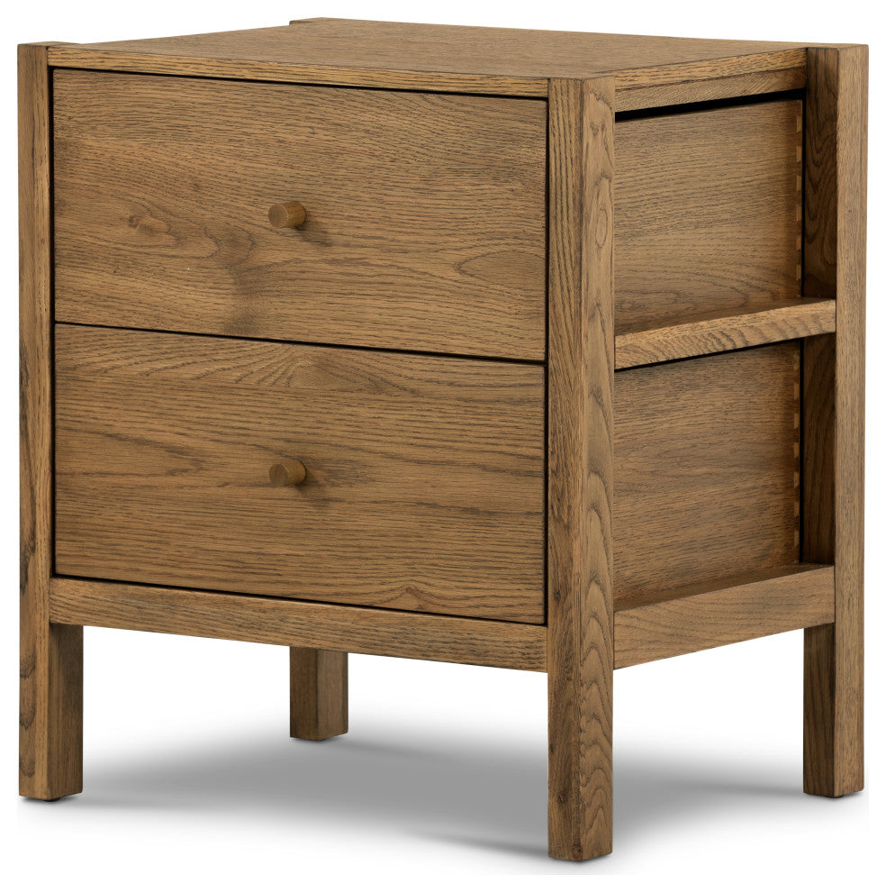 Meadow Nightstand-Tawny Oak
