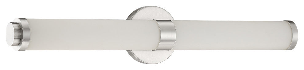 Access Lighting 62531LEDD-OPL Aqua 2 Light 25"W LED Bath Bar - Brushed Steel