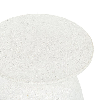 Safavieh Couture Dynah Concrete Accent Table, Ivory