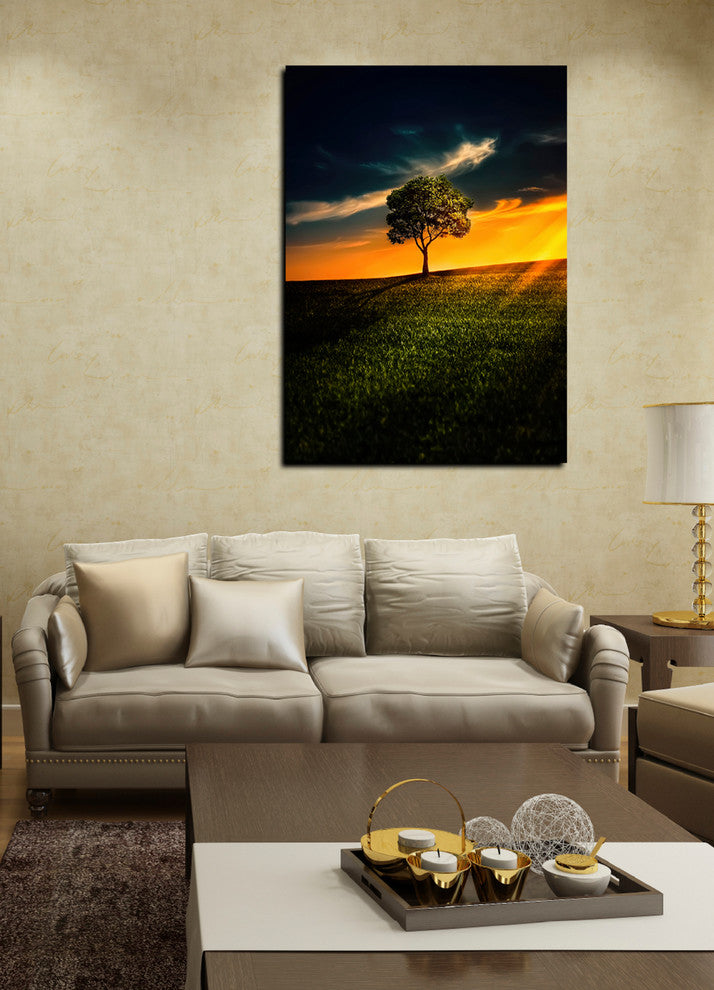 Epic Graffiti "Alone In Peace" Giclee Canvas Wall Art, 40"x60"