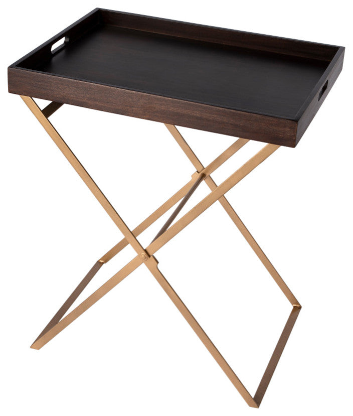 Emma Cross Legs Tray Table