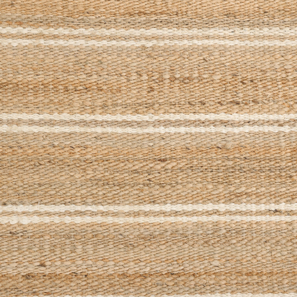 Lilly Handmade Area Rug Brown, 9' 0" X 12' 0"