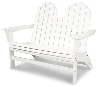 Vineyard Adirondack Bench, White