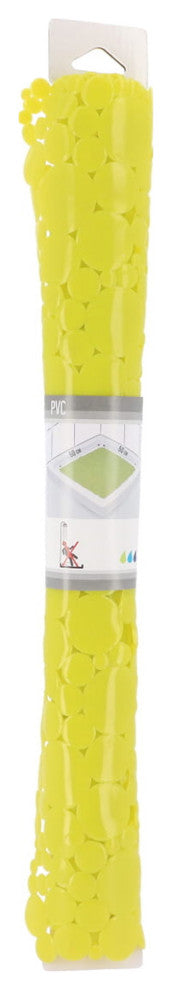 Bubbles Non-Slip Square Shower Mat 20"³L X 20"³W, Lime Green