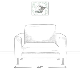 Yours To Explore Elk 14x11 Canvas Wall Art