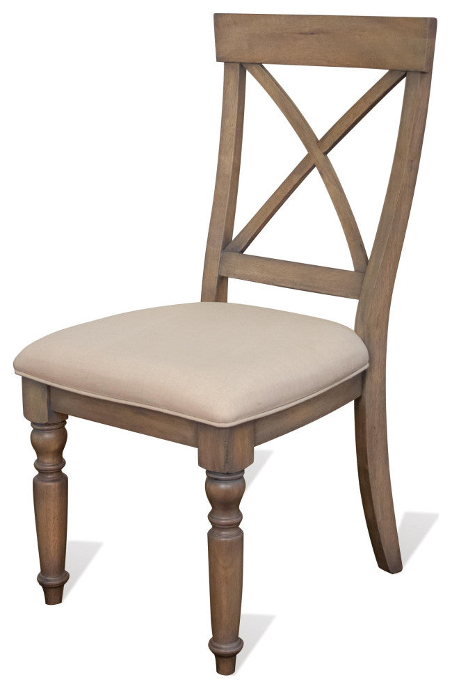 Riverside Furniture Aberdeen X-back Side Chair, Set of 2