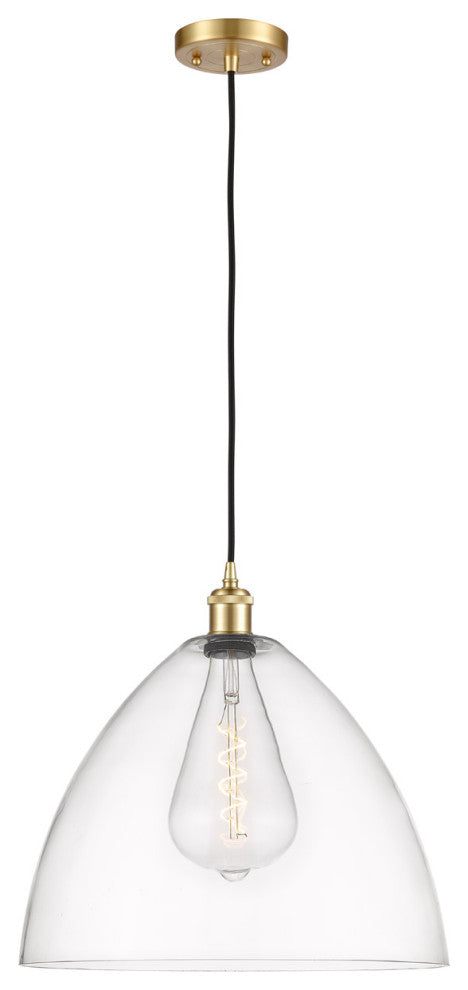 Innovations 516-1P-SG-GBD-162-LED 1-Light Pendant, Satin Gold