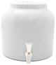 Goldwell Designs Solid Color Water Dispenser Crock, White