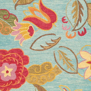 Safavieh Blossom Blm675A Floral Rug, Blue/Multi, 11'0"x15'0"