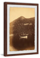 "Echo Lake and Steamboat" Framed Painting Print, 20"x30"