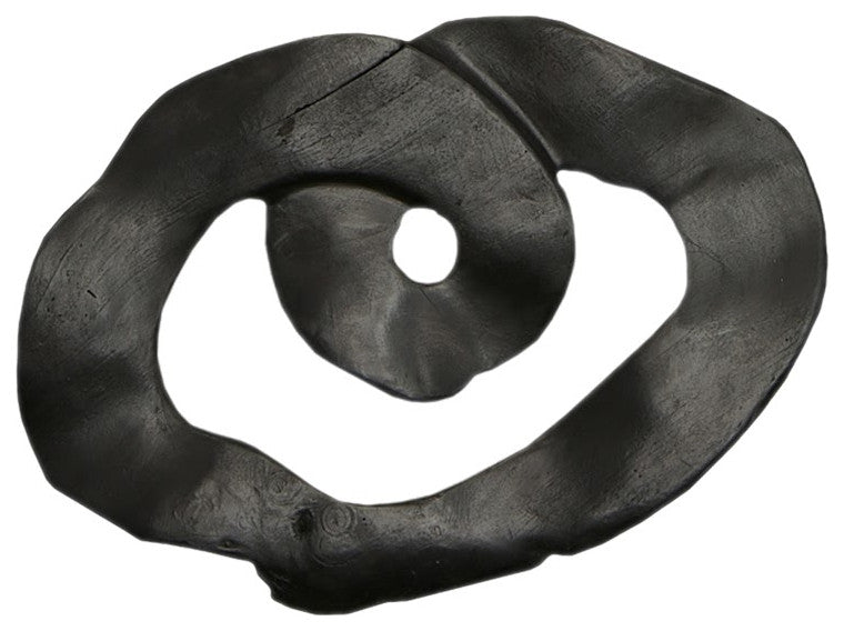 Swirl Wall Tile, Teak Wood, Assorted, Black