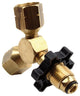Mr HeaterÂ® F271735 Propane "Y" Female Adapter with Handwheel