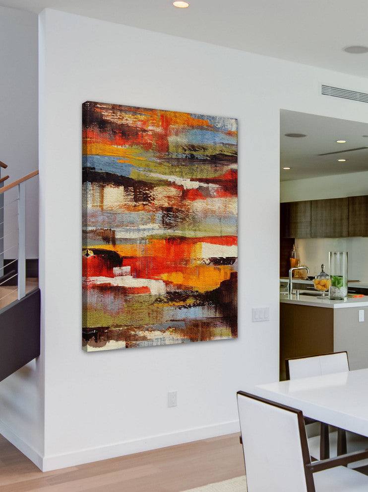 "Tranquility" Painting Print on Canvas by Irena Orlov