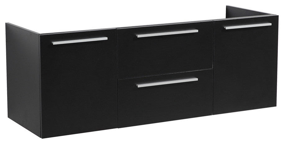 Fresca FCB8013 Opulento 54" Engineered Wood Vanity Cabinet Only - - Black