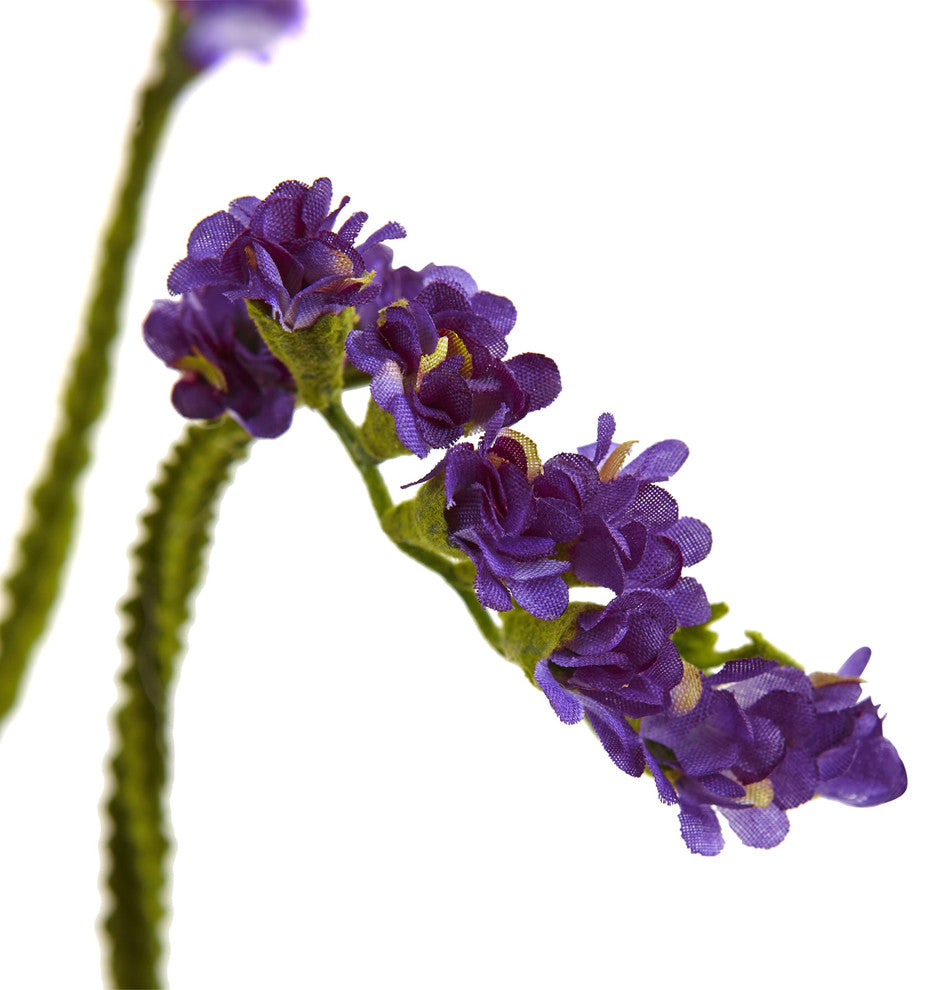 Nearly Natural 22" Baby Breath Artificial Flower Set of 24, Purple