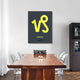 "Capricorn Zodiac Sign Yellow" Fine Art Print