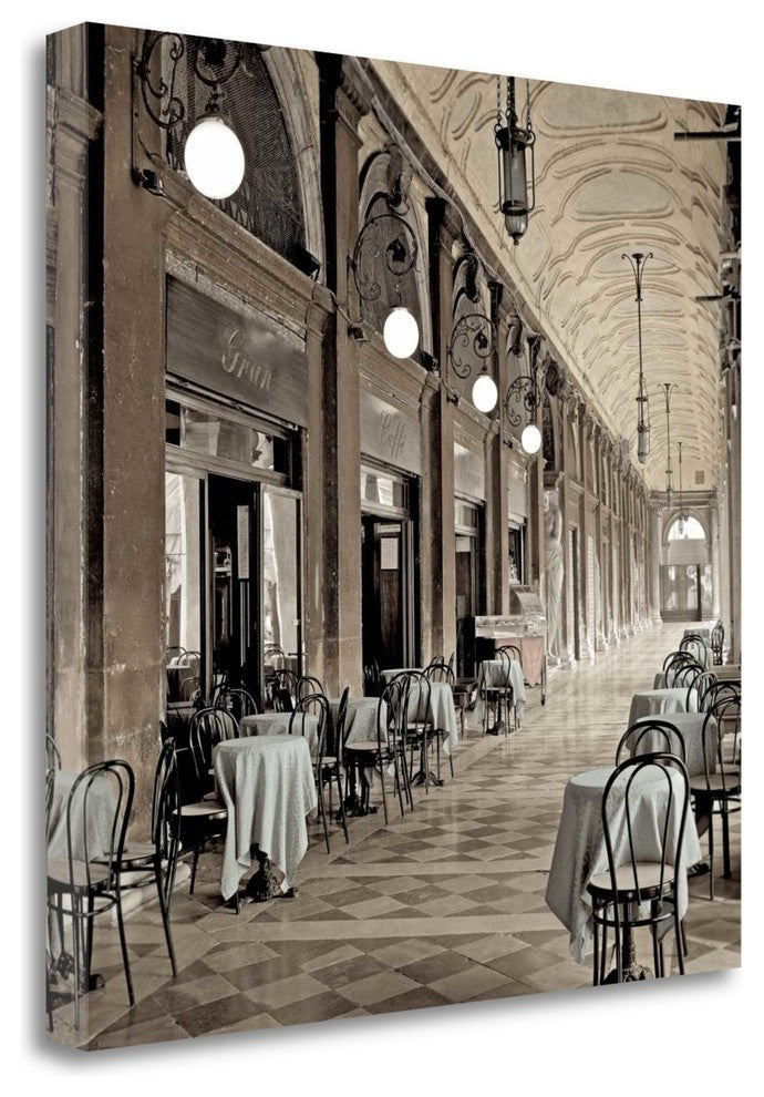 "Veneto Caffe - 4" By Alan Blaustein, Giclee Print on Gallery Wrap Canvas
