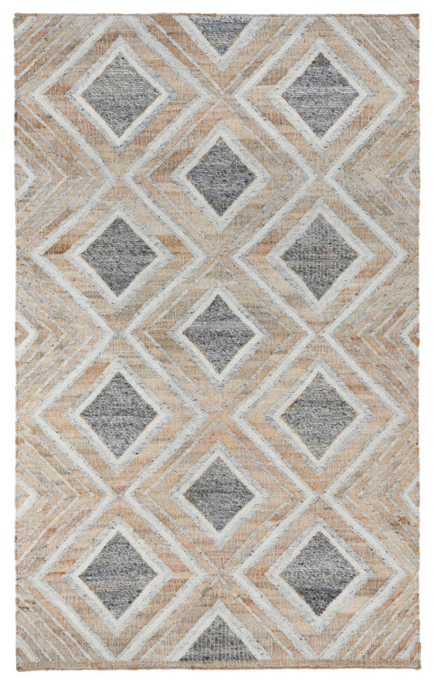 Lagos Blue Multi Handwoven Area Rug By Kosas Home