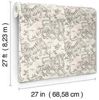 Orly Tigers White Wallpaper