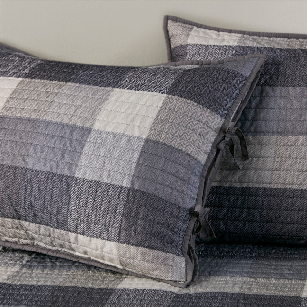 Madison Park Ridge 6 Piece Reversible Plaid Daybed Cover Set