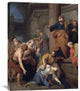 "Death of Saphira, Wife of Ananias" Canvas Giclee by Sebastian Le Clerc, 24"x30"