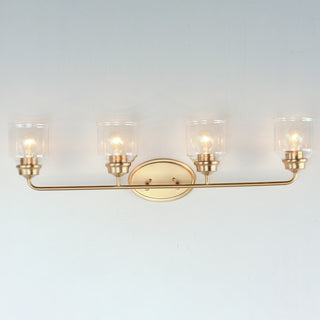 Maxim 12264CD Acadia 4 Light 35"W Bathroom Vanity Light - Black