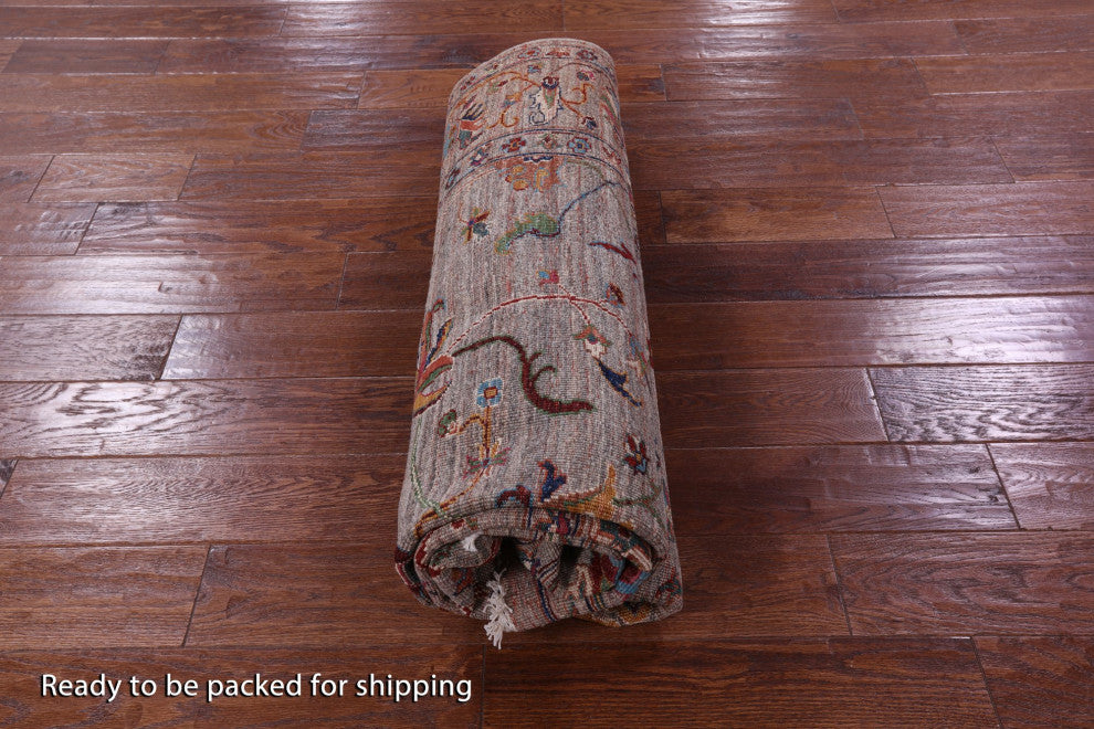 5' 8" X 7' 6" Persian Tabriz Hand Knotted Wool Rug Q11276