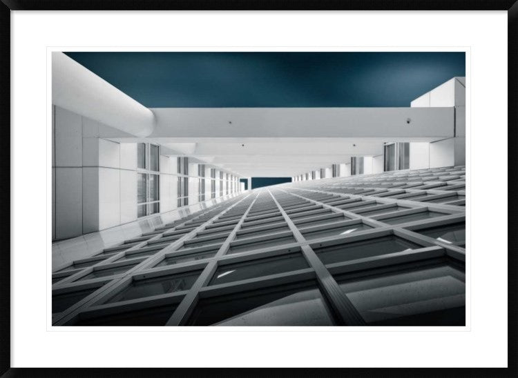 "Corridors Of Power" Framed Digital Print by Michiel Hageman, 38x27"