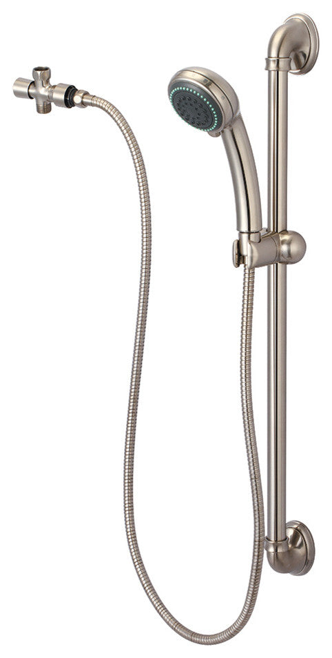 Accent Handheld Shower Set, PVD Brushed Nickel