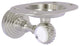 Pacific Grove Twisted Tumbler and Toothbrush Holder, Satin Nickel