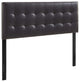 Modway Bedroom Lily Full Vinyl Headboard, Brown