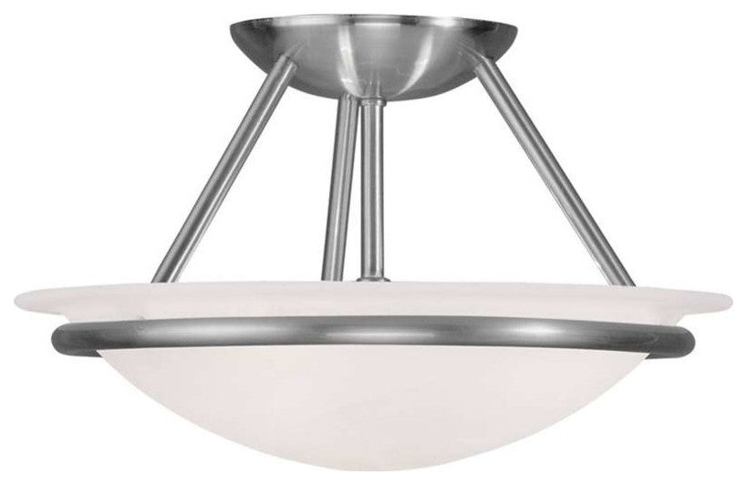 Newburgh Ceiling Mount, Brushed Nickel