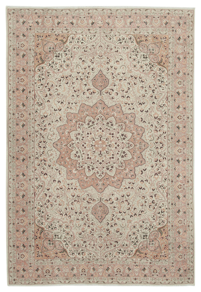 Rug N Carpet - Handmade Turkish 6' 11'' x 10' 3'' Unique Area Rug