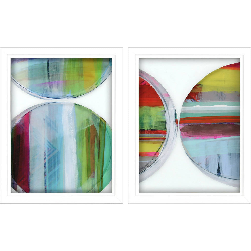 Rhythmic Circles I, 2-Piece Set